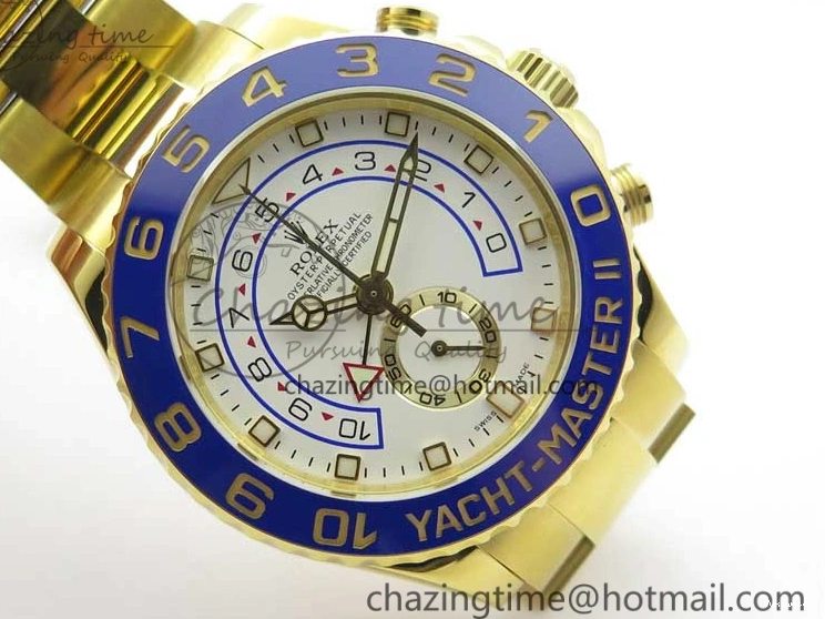 Ceramic 116688 JF baselworld Bracelet YG YG 2017 Blue 1:1 II on YachtMaster A7750 Best Edition 0517